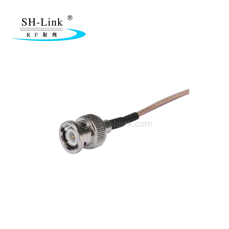 SMB male straight to BNC straight male with RG316 cable assembly